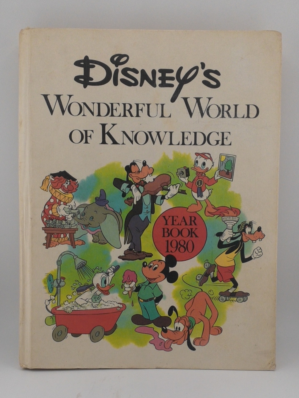 Vintage Grolier Disney's Wonderful World Of Knowledge Year Book 1980 Hardcover